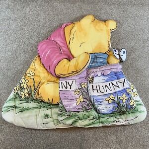 Vintage 1998 Disney Classic Pooh Winnie the Pooh Hunny Wall Hang Nursery Decor